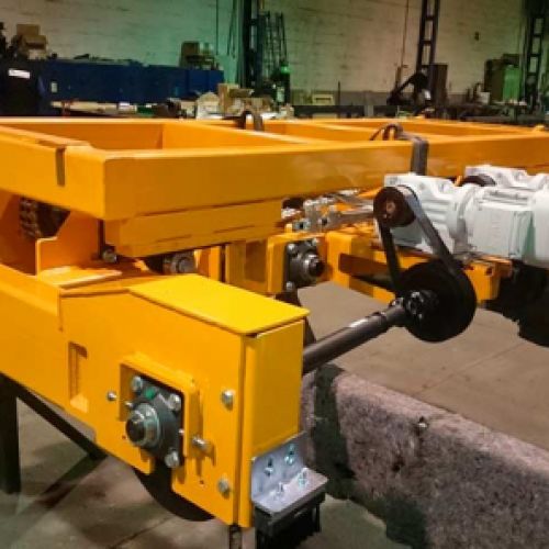 Transfert con mesa elevadora